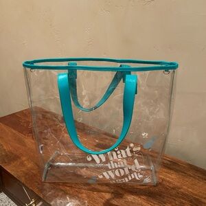 Disney Clear Tote Bag from Ariel Character